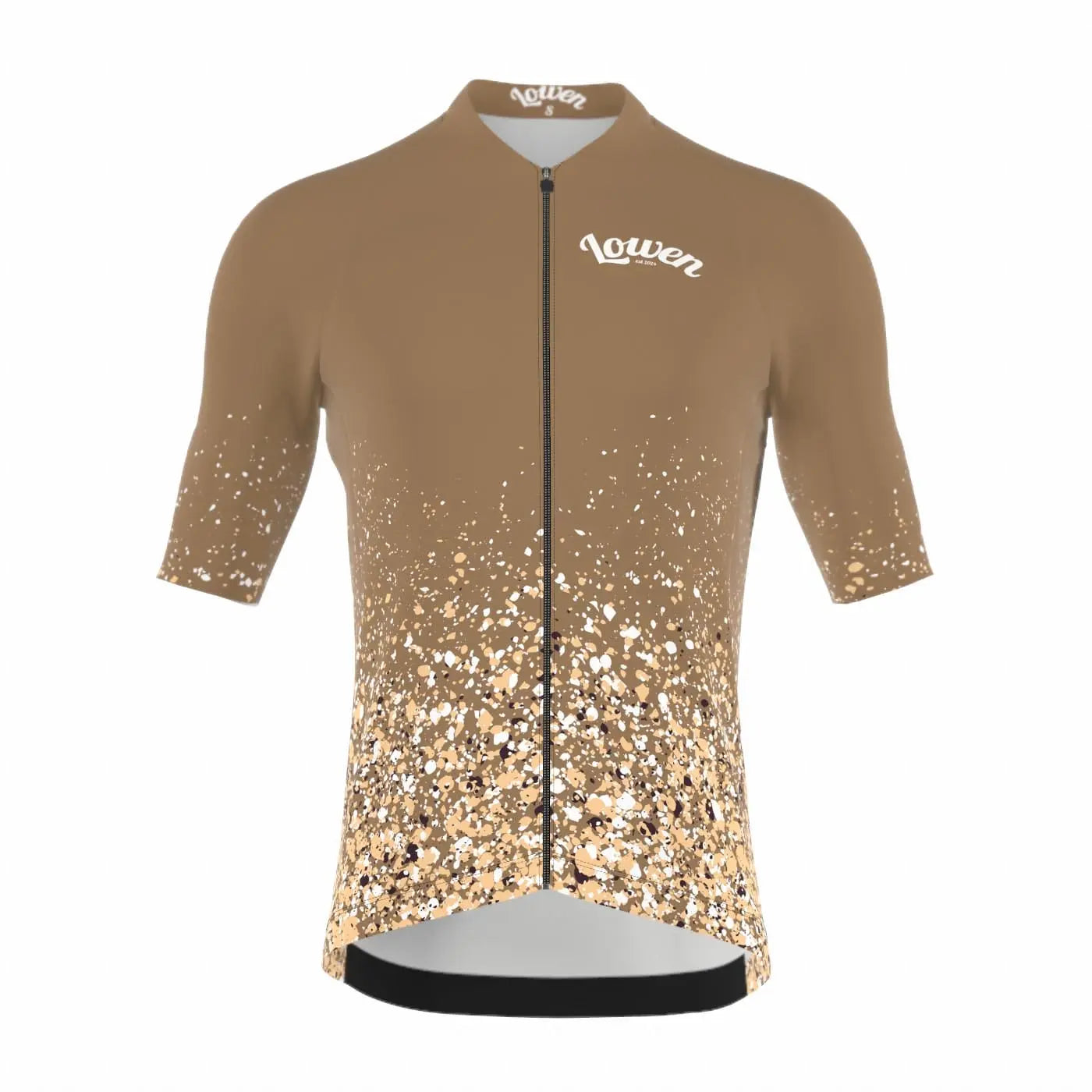 Saint Piran Service Course Short Sleeve Jersey Lowen - Mocha Icon Short Sleeve Jersey