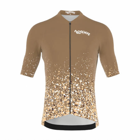 Saint Piran Service Course Short Sleeve Jersey Lowen - Mocha Icon Short Sleeve Jersey