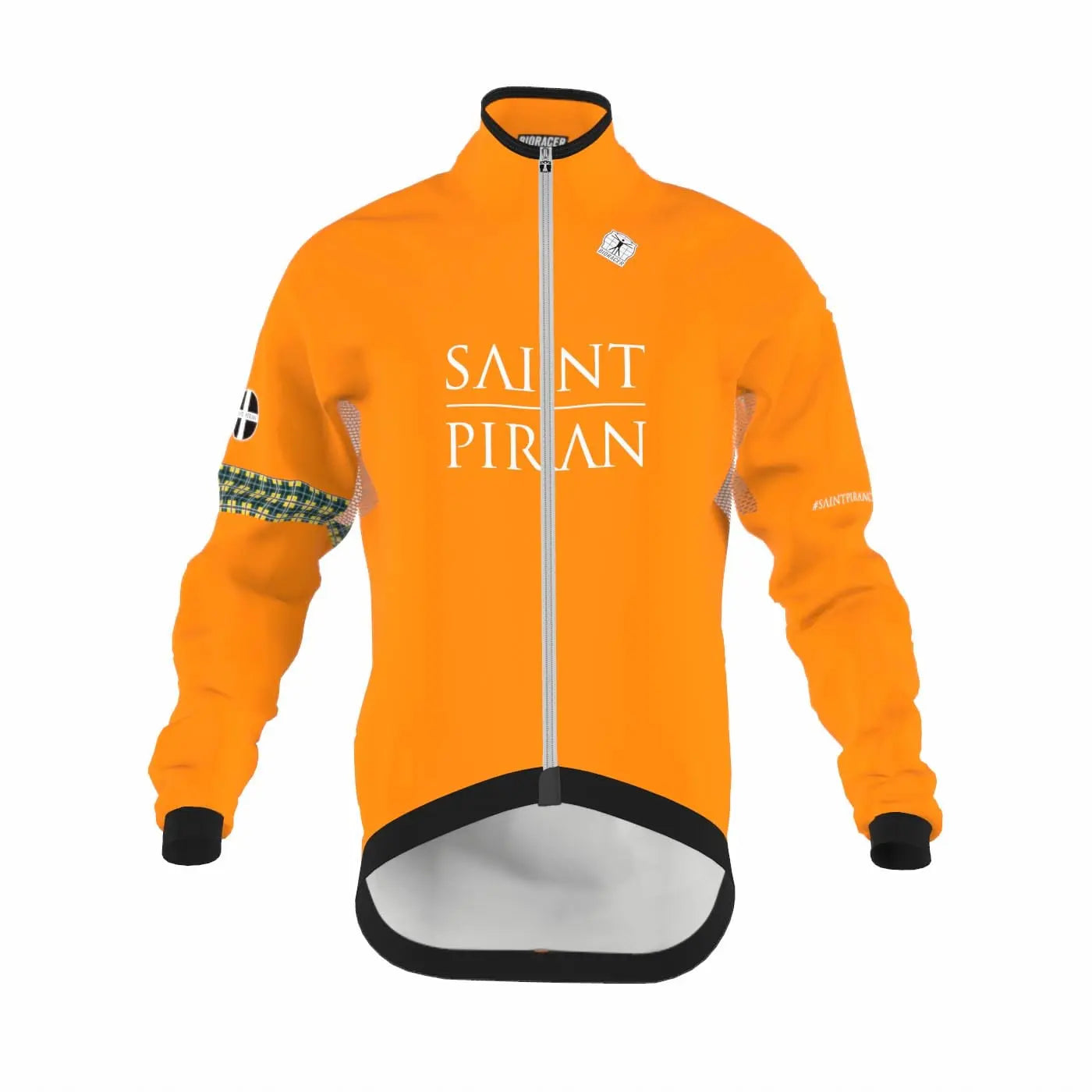 Saint Piran Service Course Icon Rain Jacket Orange Rain Icon Jacket