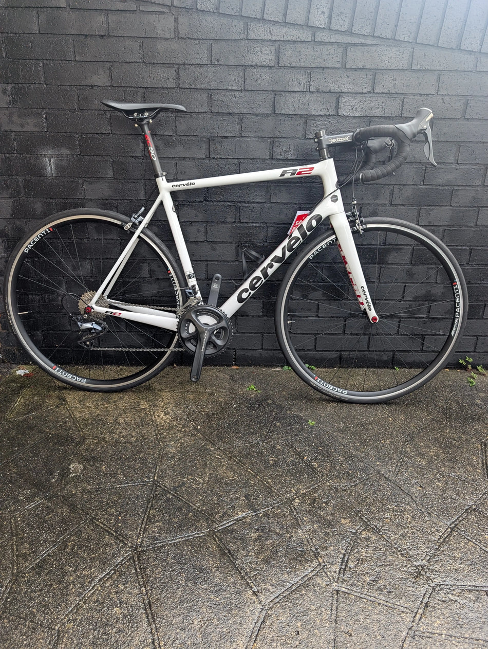 Preloved Cervello R2 Rim Brake Road Bike 56cm Saint Piran Service Course