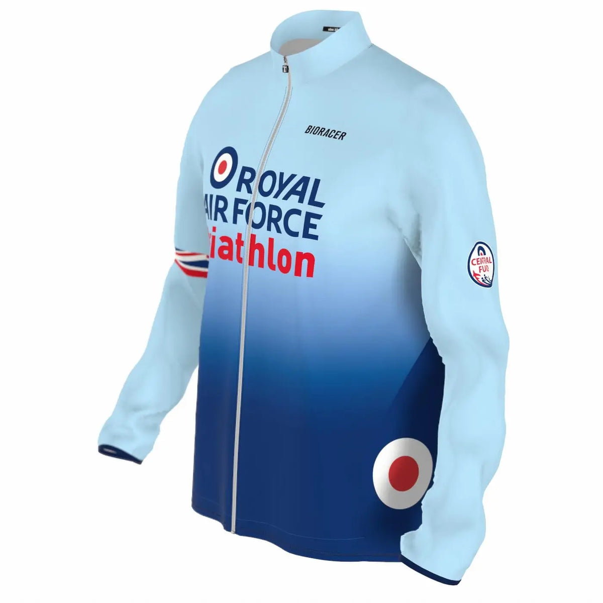 Saint Piran Service Course sports RAF Triathlon Kit - Athletics Rain Jacket