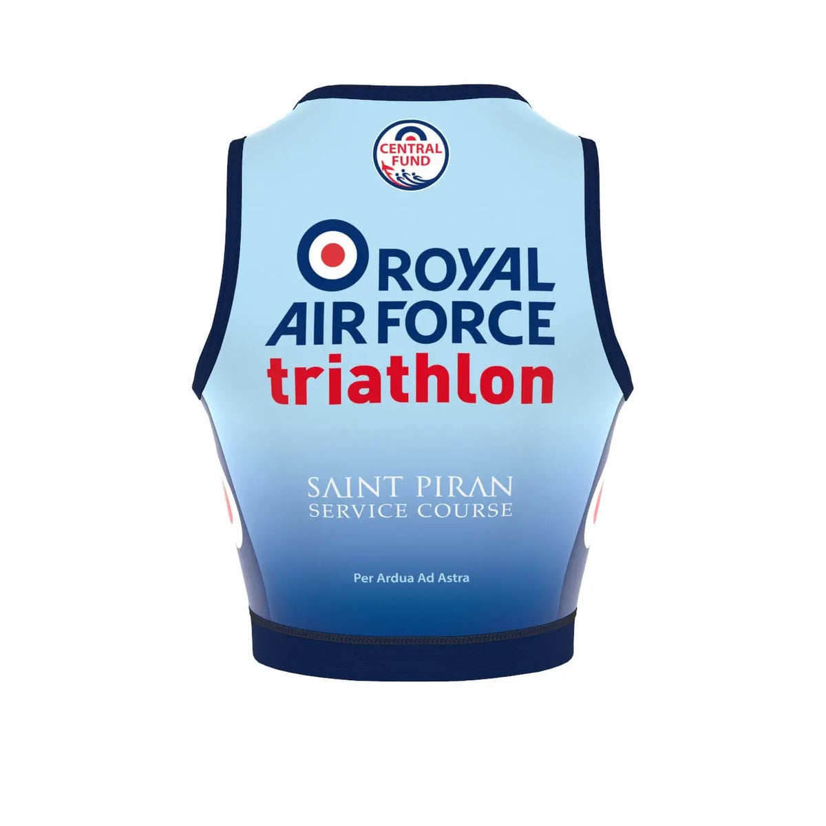 Saint Piran Service Course Sports Wear RAF Triathlon Kit - Athletics Women's Top