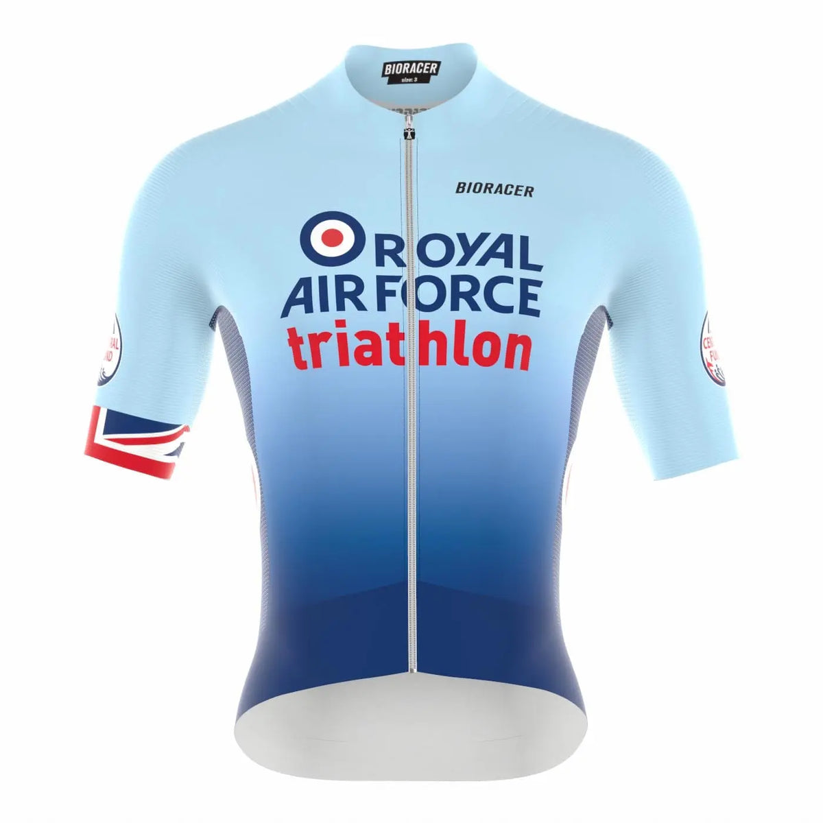 Saint Piran Service Course Short Sleeve Jersey RAF Triathlon Kit Short Sleeve Jersey - Race Fit