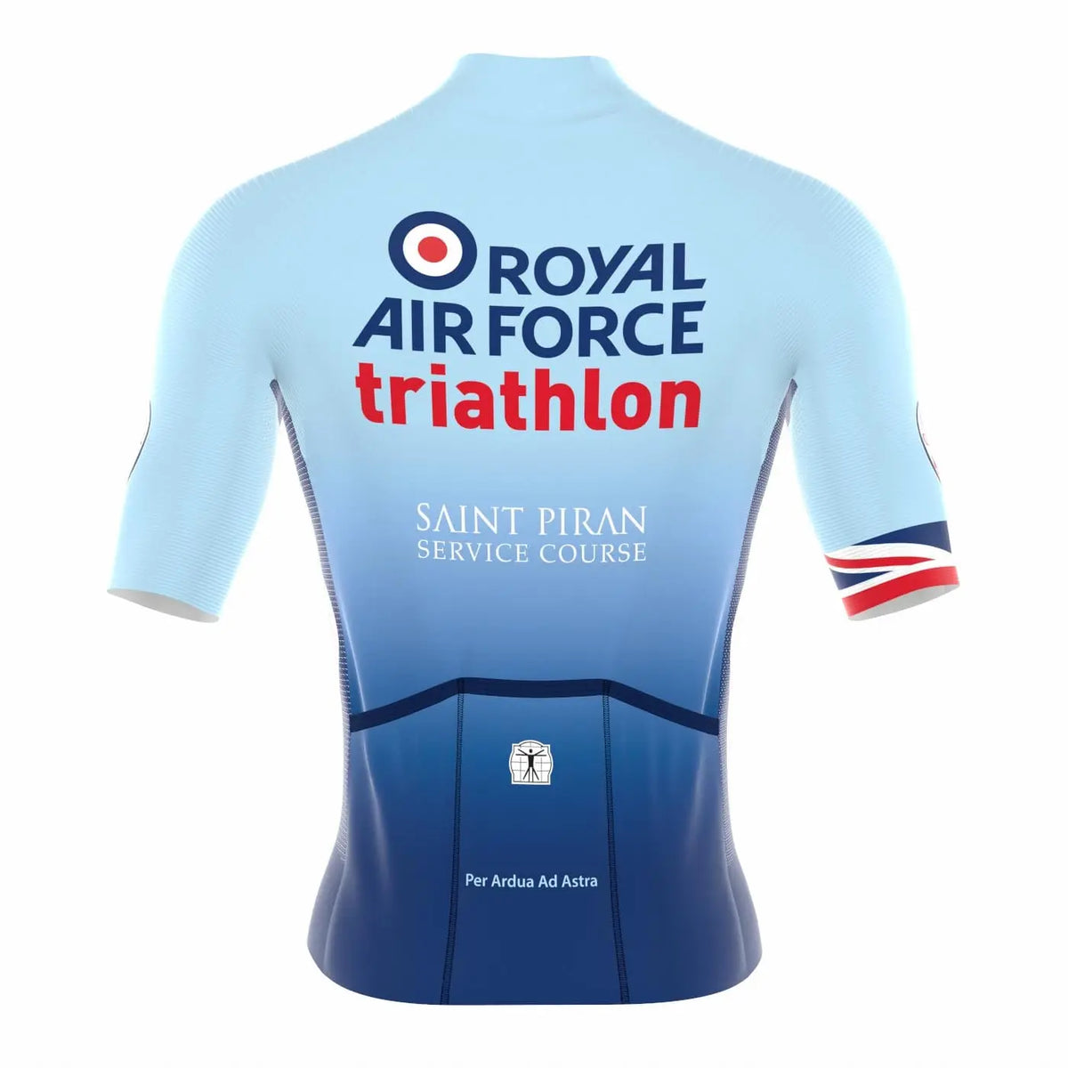 Saint Piran Service Course Short Sleeve Jersey RAF Triathlon Kit Short Sleeve Jersey - Race Fit