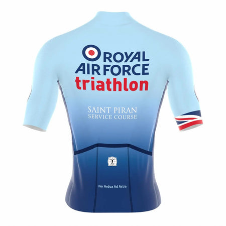Saint Piran Service Course Short Sleeve Jersey RAF Triathlon Kit Short Sleeve Jersey - Race Fit