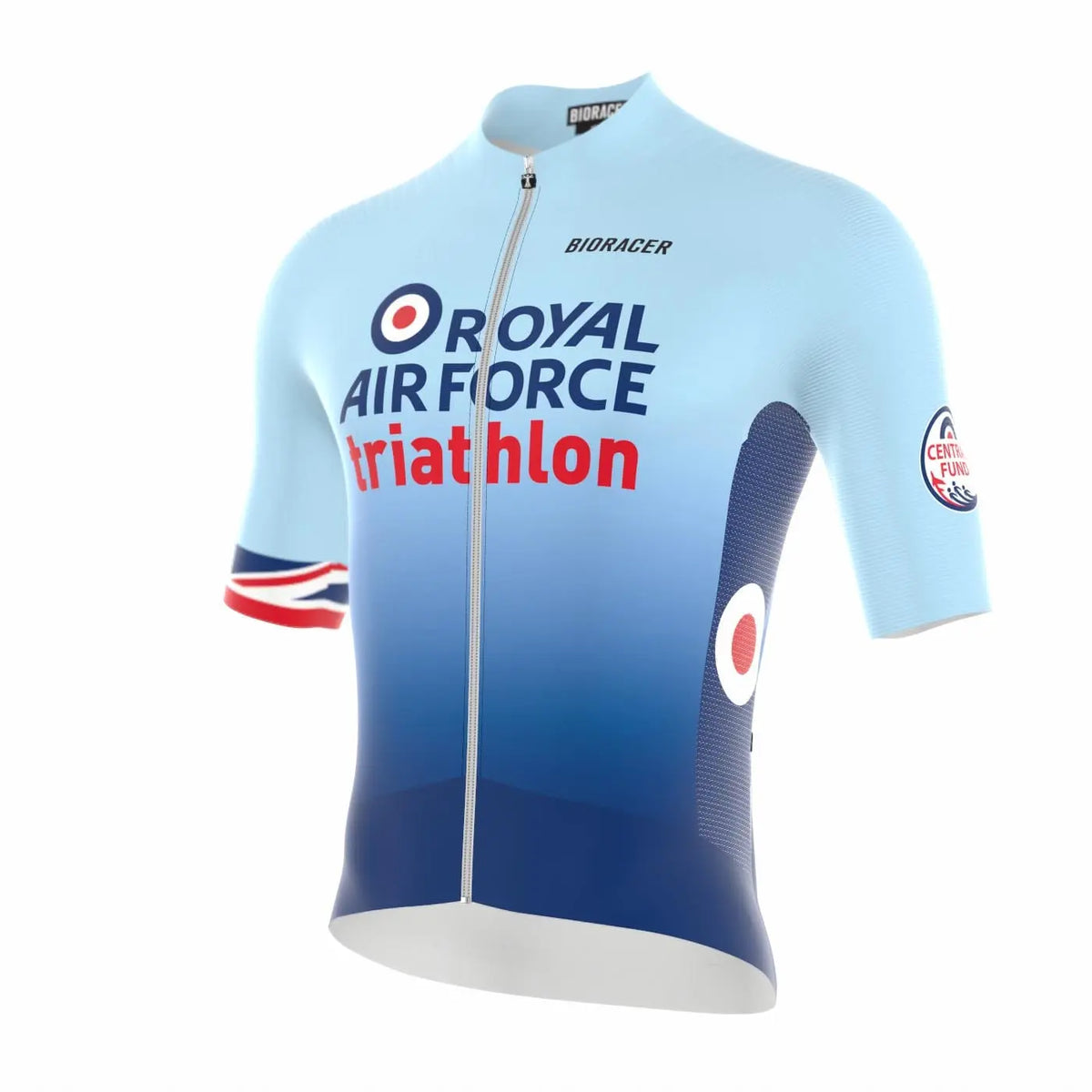 Saint Piran Service Course Short Sleeve Jersey RAF Triathlon Kit Short Sleeve Jersey - Race Fit
