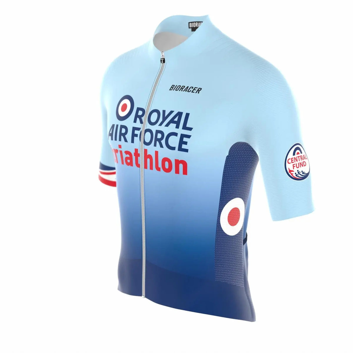 Saint Piran Service Course Short Sleeve Jersey RAF Triathlon Kit Short Sleeve Jersey - Race Fit