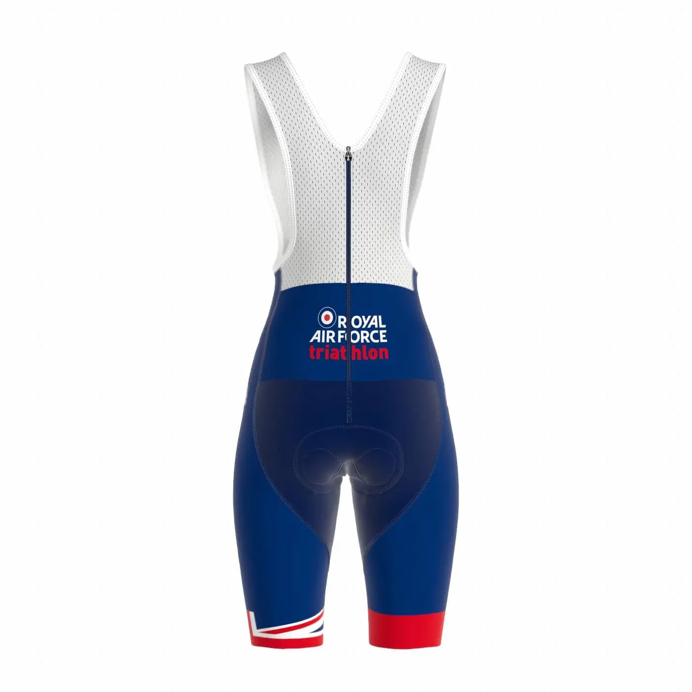Saint Piran Service Course Bib Shorts RAF Triathlon Kit - Women's Zipper Race Bib-Short