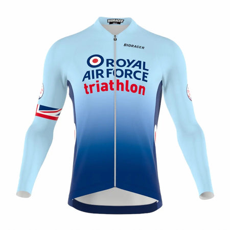 Saint Piran Service Course long Sleeve Jersey RAF Triathlon Long Sleeve Cycling Jersey