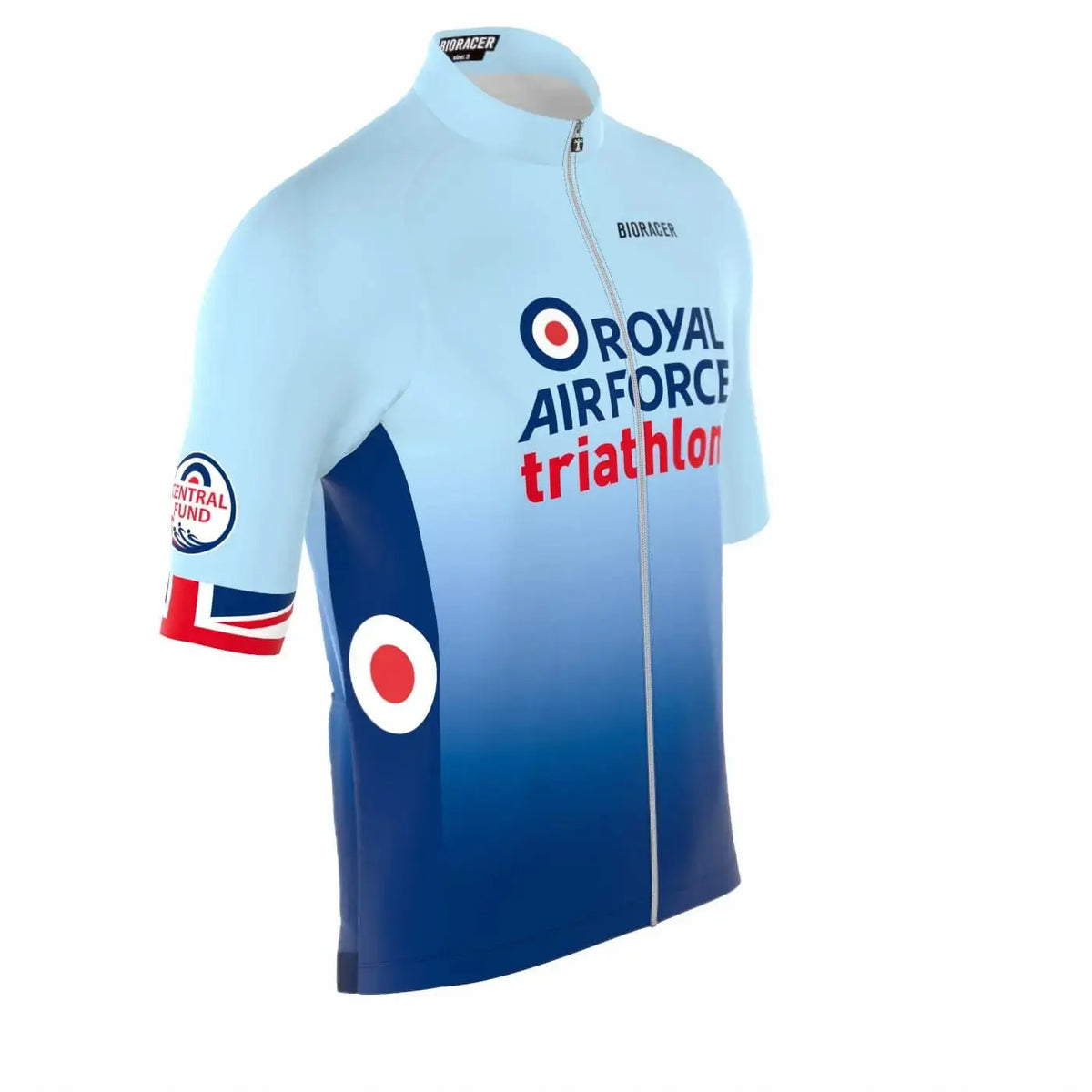 Saint Piran Service Course Short Sleeve Jersey RAF Triathlon Short Sleeve Jersey - Casual Fit