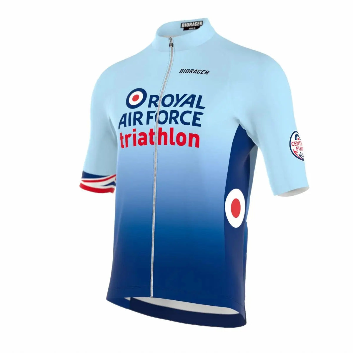 Saint Piran Service Course Short Sleeve Jersey RAF Triathlon Short Sleeve Jersey - Casual Fit