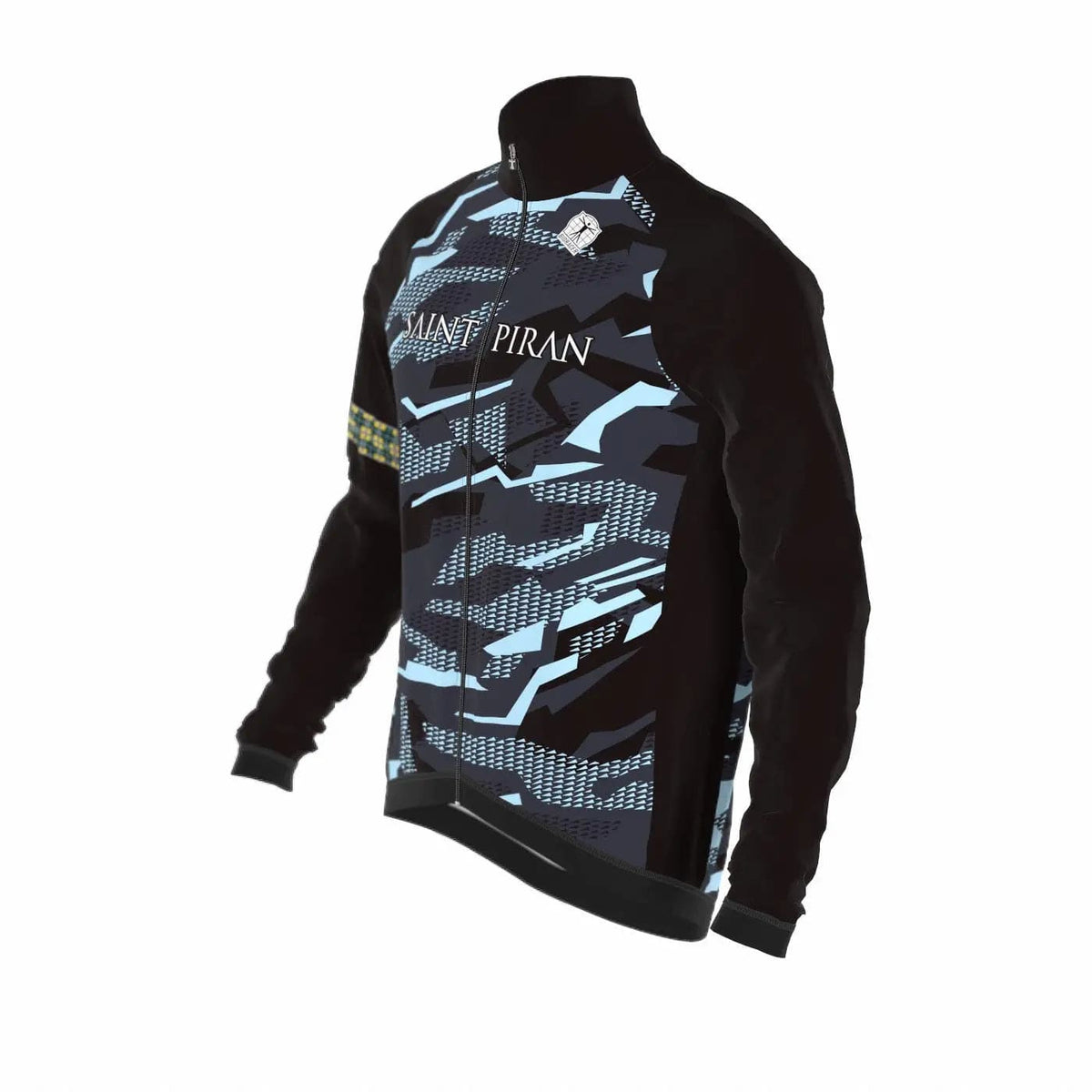Saint Piran Service Course Jacket Saint Piran Blue Gravel Light Wind & Rain Jacket