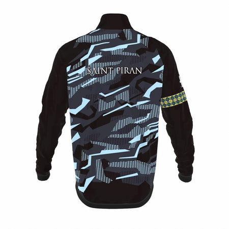 Saint Piran Service Course Jacket Saint Piran Blue Gravel Light Wind & Rain Jacket