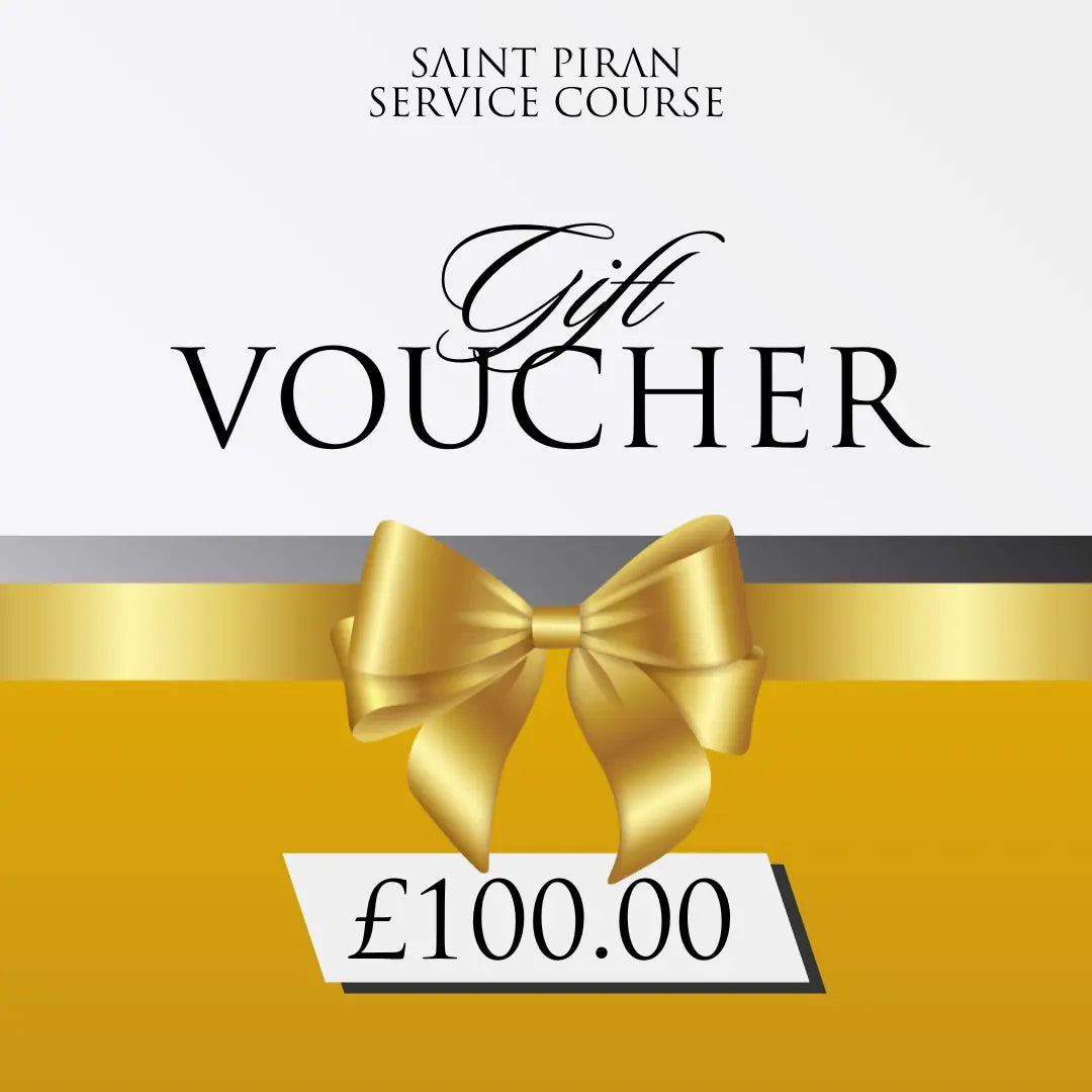 Saint Piran Service Course £100.00 Saint Piran Gift Card