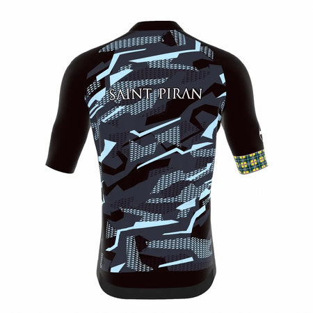 Saint Piran Service Course Icon Short Sleeve Jersey Saint Piran Gravel Jersey 'Blue'