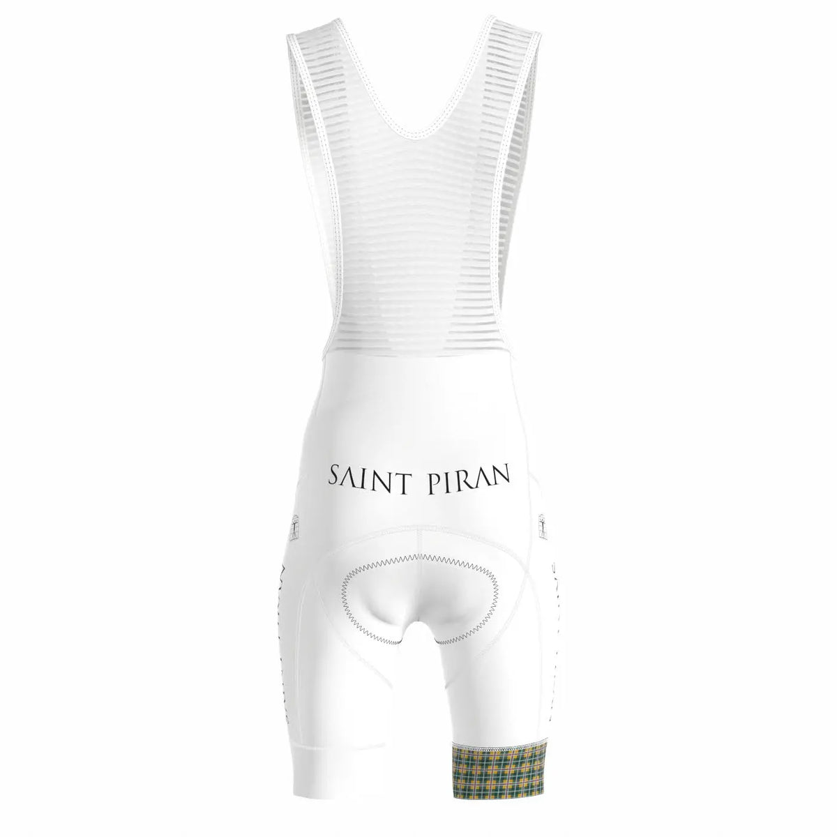 Saint Piran Service Course Bib Shorts Saint Piran 'OG' White Bib-Short