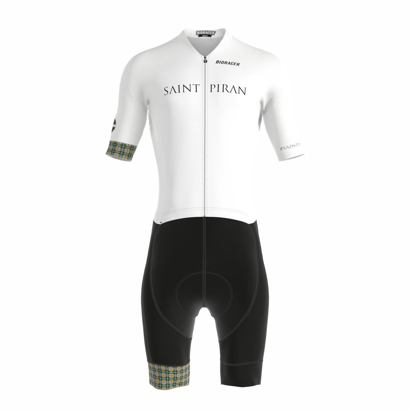 Saint Piran Service Course Race Suit Saint Piran 'OG' White - Road Race Suit