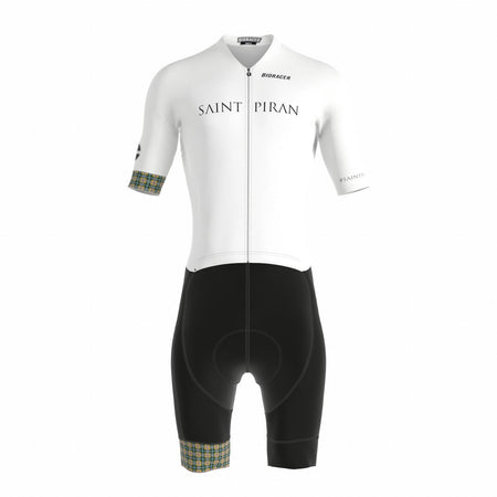Saint Piran Service Course Race Suit Saint Piran 'OG' White - Road Race Suit