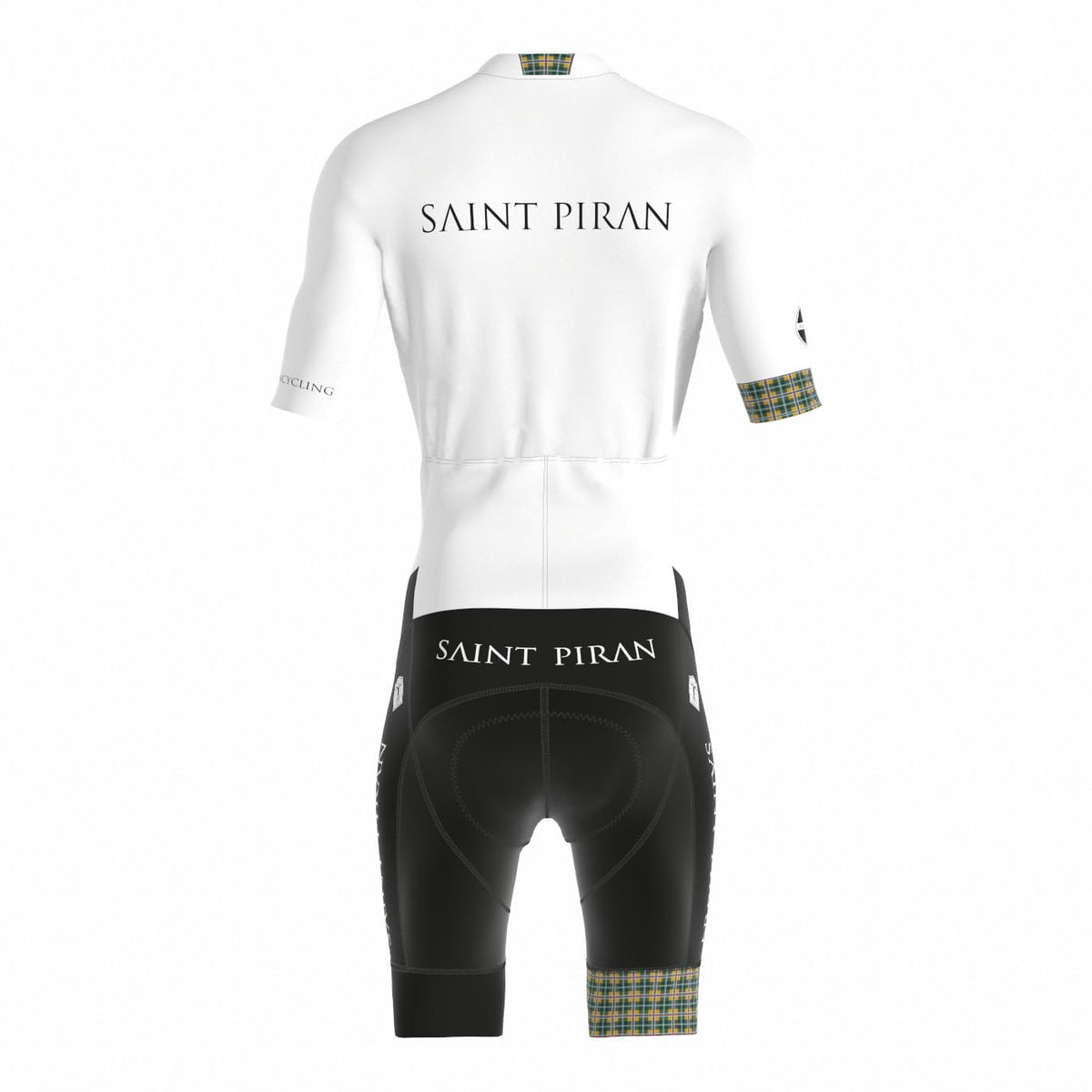 Saint Piran Service Course Race Suit Saint Piran 'OG' White - Road Race Suit