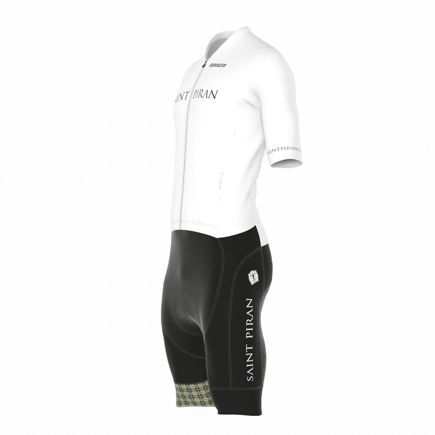 Saint Piran Service Course Race Suit Saint Piran 'OG' White - Road Race Suit