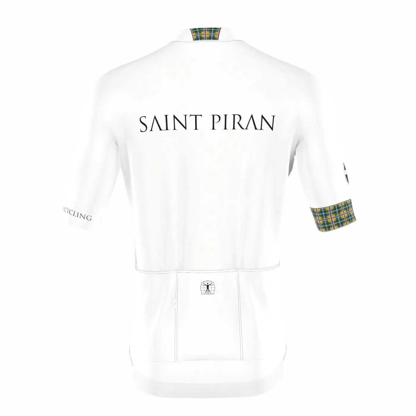 Saint Piran Service Course Short Sleeve Jersey Saint Piran 'OG' White Short Sleeve Jersey