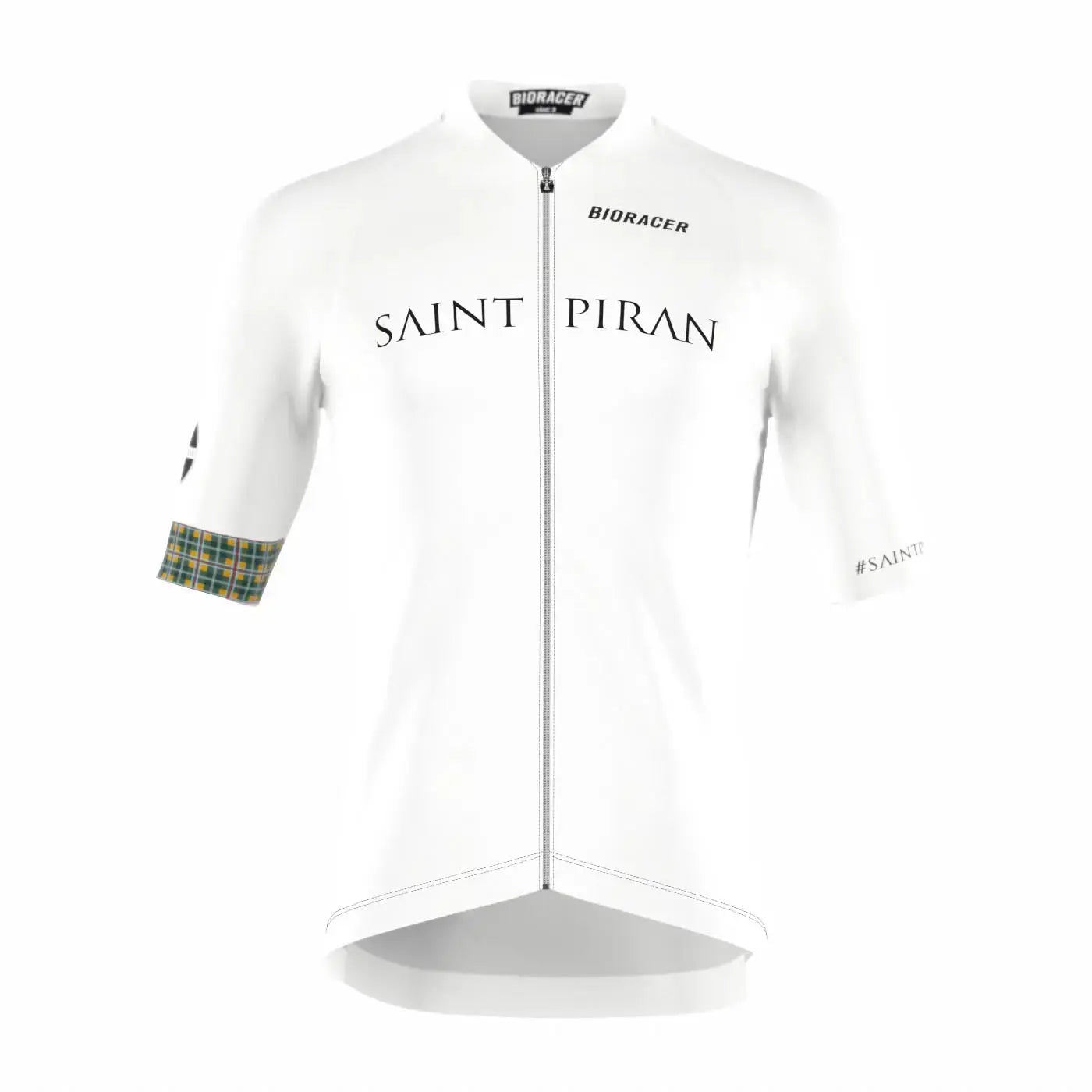 Saint Piran Service Course Short Sleeve Jersey Saint Piran 'OG' White Short Sleeve Jersey