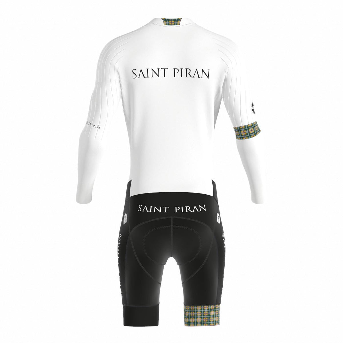 Saint Piran Service Course Time Trial Suit Saint Piran 'OG' White Time Trial Suit