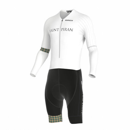 Saint Piran Service Course Time Trial Suit Saint Piran 'OG' White Time Trial Suit
