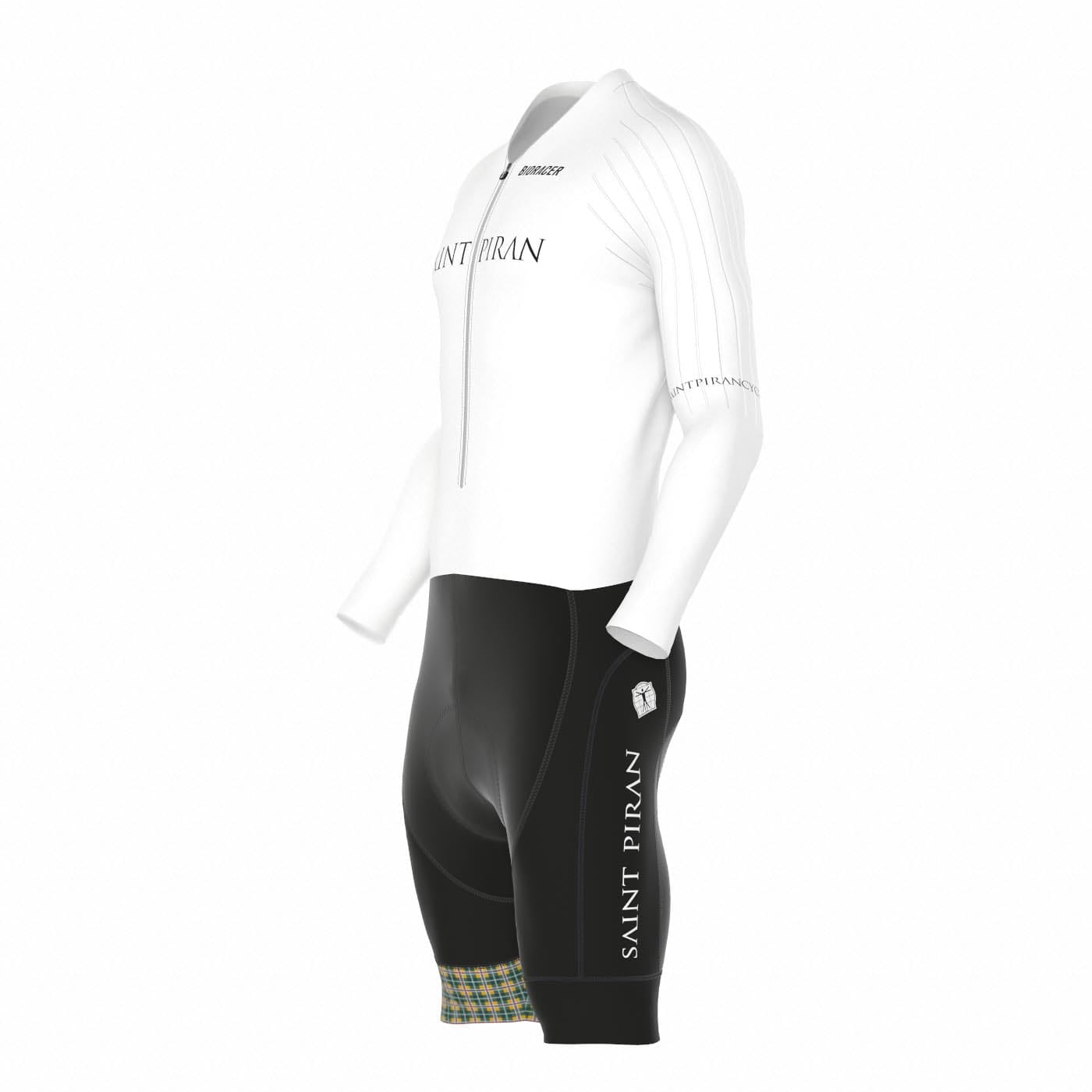 Saint Piran Service Course Time Trial Suit Saint Piran 'OG' White Time Trial Suit