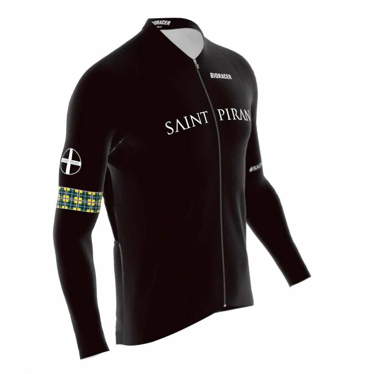 Saint Piran 'ORIGINAL' Long Sleeve Cycling Jersey Saint Piran Service Course
