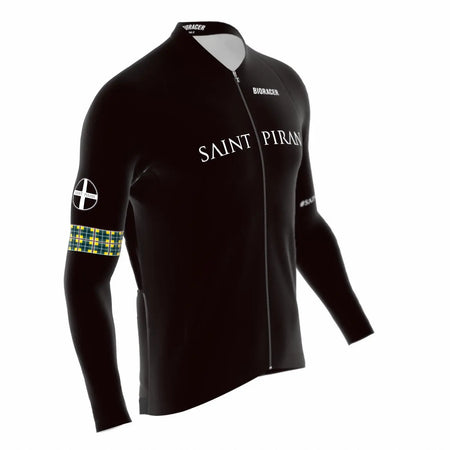 Saint Piran 'ORIGINAL' Long Sleeve Cycling Jersey Saint Piran Service Course