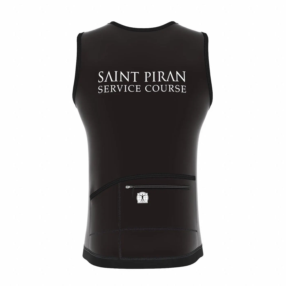 Saint Piran Service Course Gilet Saint Piran Service Course Club Member - Wind Gilet Low Neck
