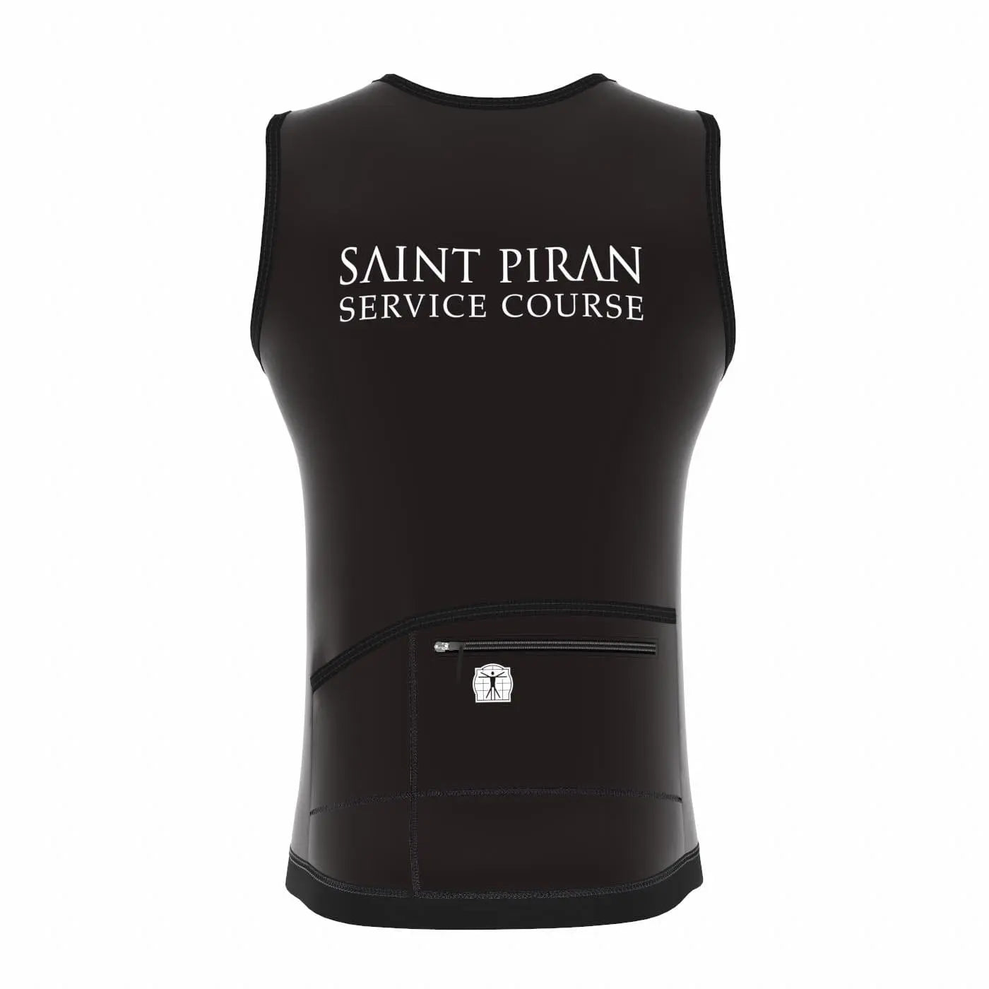 Saint Piran Service Course Gilet Saint Piran Service Course Club Member - Wind Gilet Low Neck