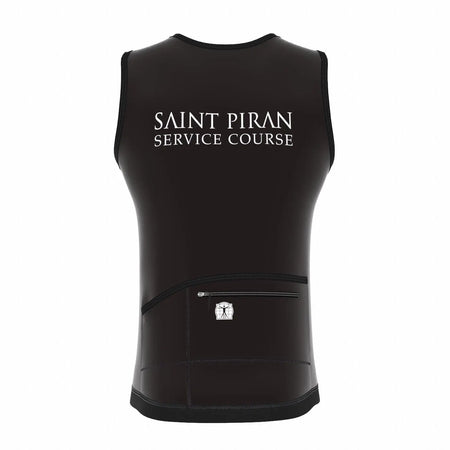 Saint Piran Service Course Gilet Saint Piran Service Course Club Member - Wind Gilet Low Neck