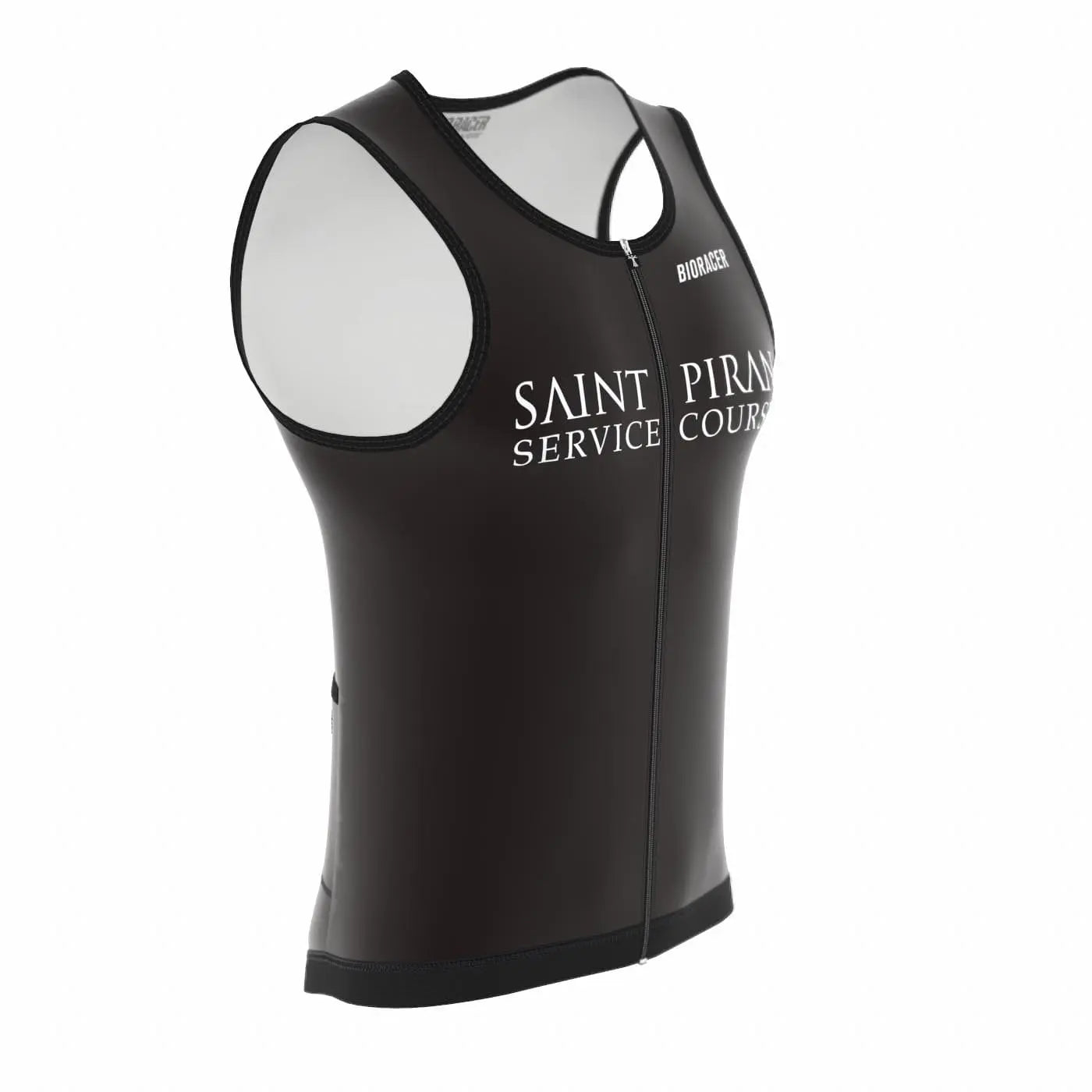 Saint Piran Service Course Gilet Saint Piran Service Course Club Member - Wind Gilet Low Neck