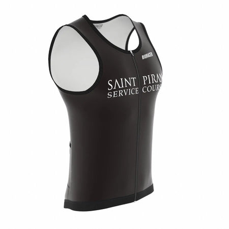 Saint Piran Service Course Gilet Saint Piran Service Course Club Member - Wind Gilet Low Neck