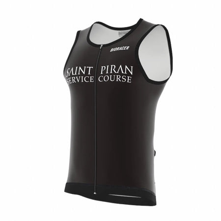 Saint Piran Service Course Gilet Saint Piran Service Course Club Member - Wind Gilet Low Neck