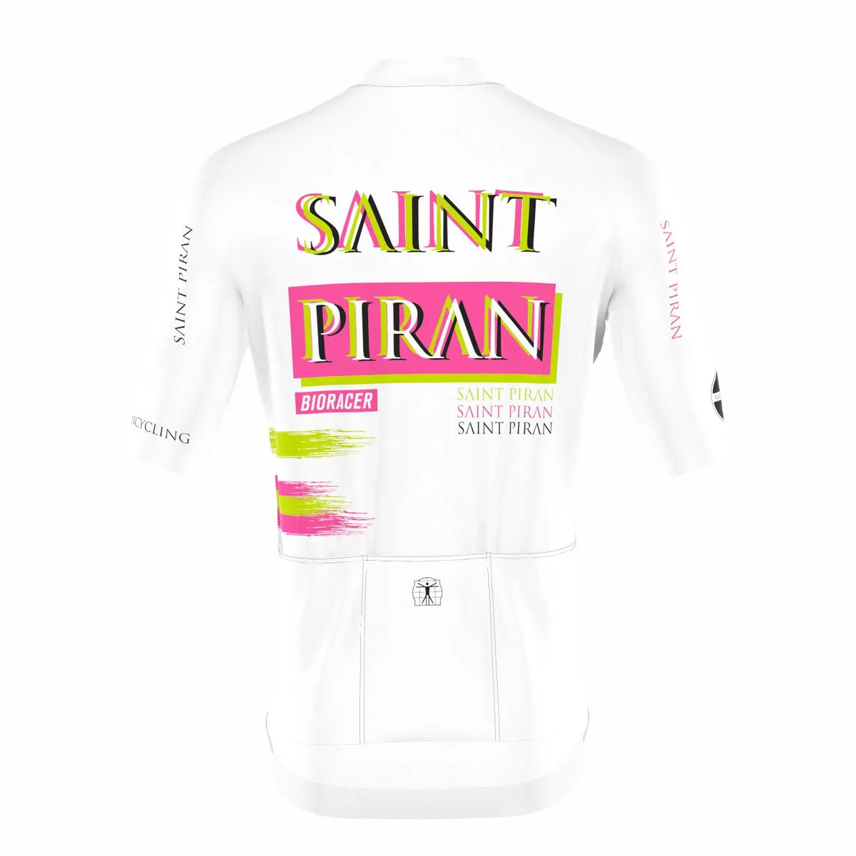 Saint Piran Service Course Short Sleeve Jersey Saint Piran WNEON Short Sleeve Jersey - Icon Classic Smooth