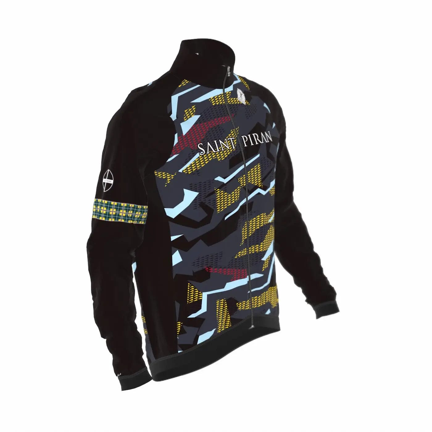 Saint Piran Service Course Jacket Saint Piran Yellow Gravel Light Wind & Rain Jacket