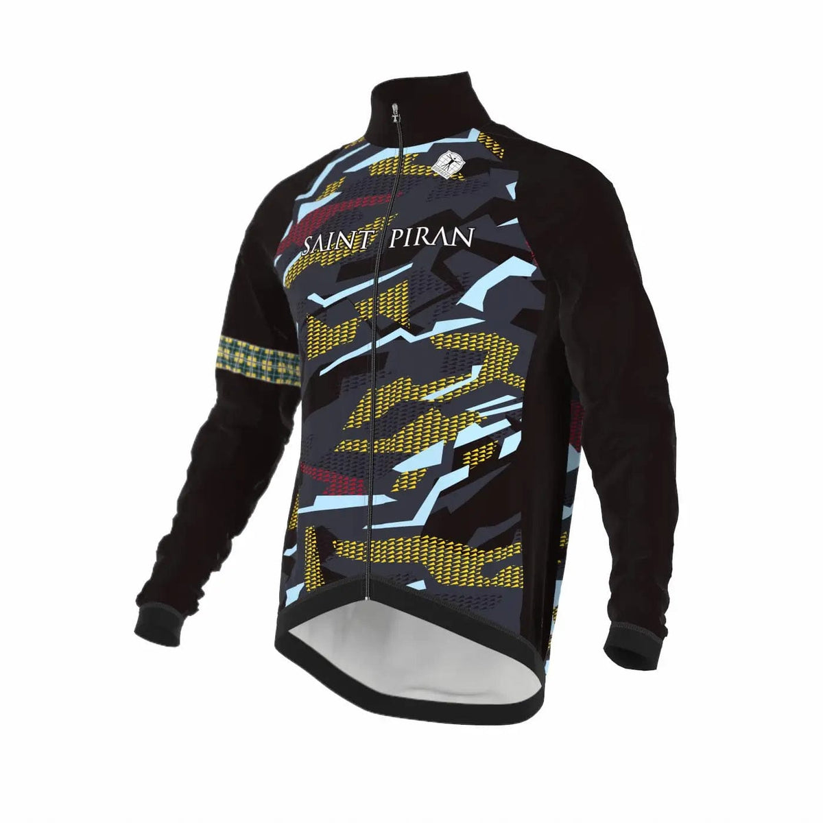 Saint Piran Service Course Jacket Saint Piran Yellow Gravel Light Wind & Rain Jacket