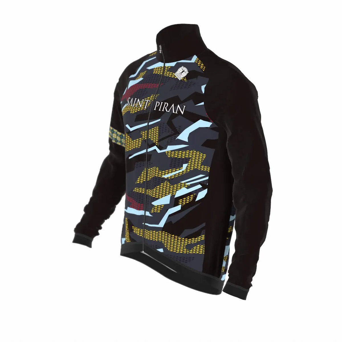 Saint Piran Service Course Jacket Saint Piran Yellow Gravel Light Wind & Rain Jacket