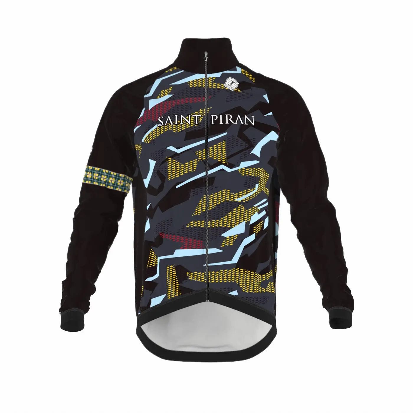 Saint Piran Service Course Jacket Saint Piran Yellow Gravel Light Wind & Rain Jacket