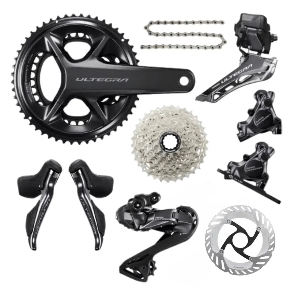Shimano Ultegra R8170 Di2 12-Speed Disc Groupset – Saint Shimano Ultegra R8170 Di2 12-Speed Disc Groupset – Saint