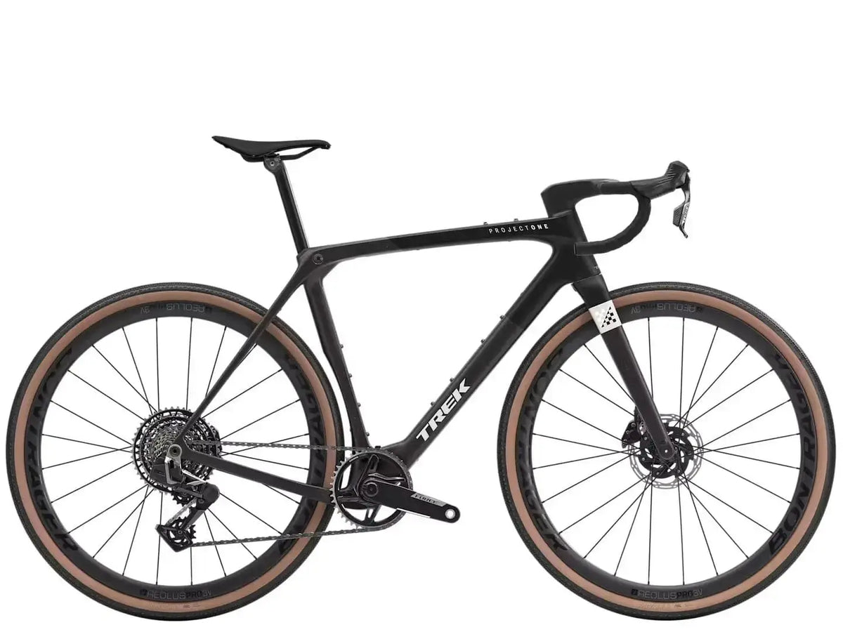 Trek Gravel Bike XS / Gloss Trek Black/Matte Carbon Smoke Checkmate SLR 7 AXS