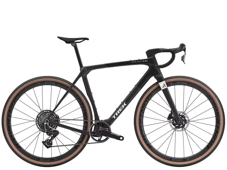 Trek Gravel Bike XS / Gloss Trek Black/Matte Carbon Smoke Checkmate SLR 7 AXS