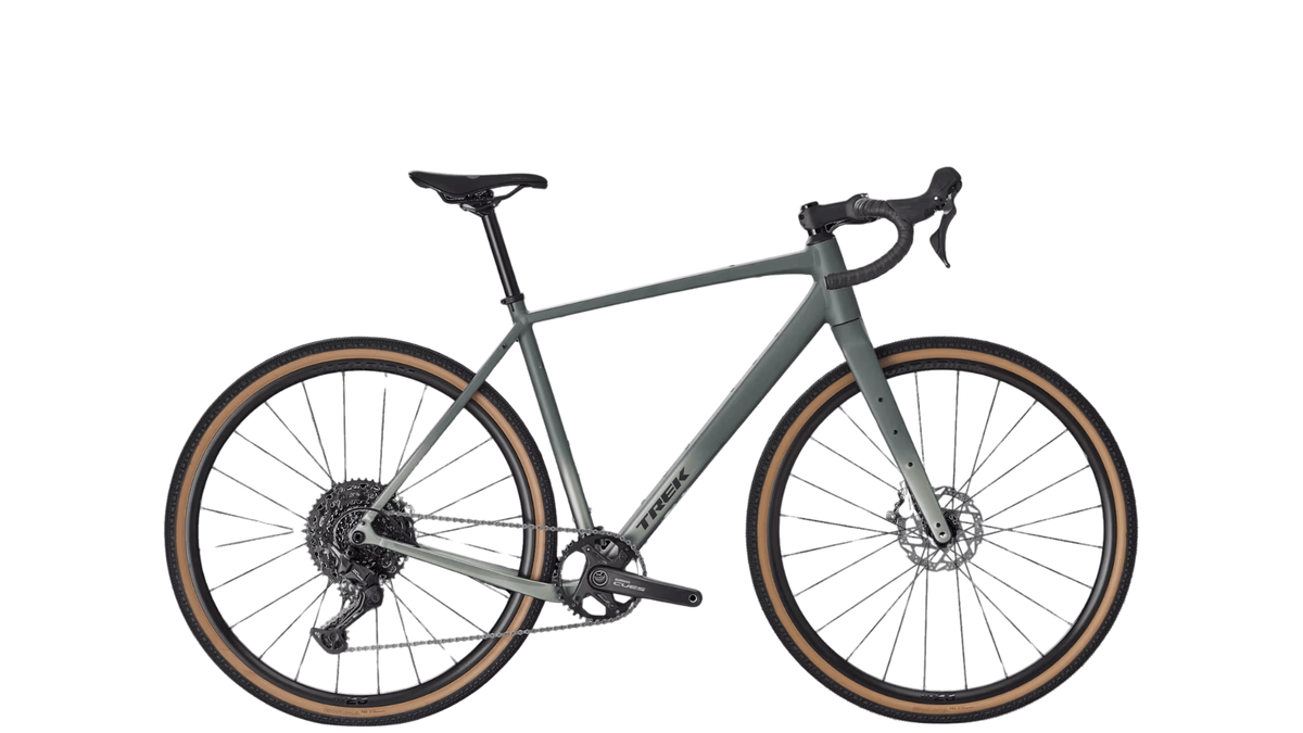 Trek Gravel Bike Matte Keswick Green to Lichen Fade / XS Checkpoint ALR 4 Gen 3