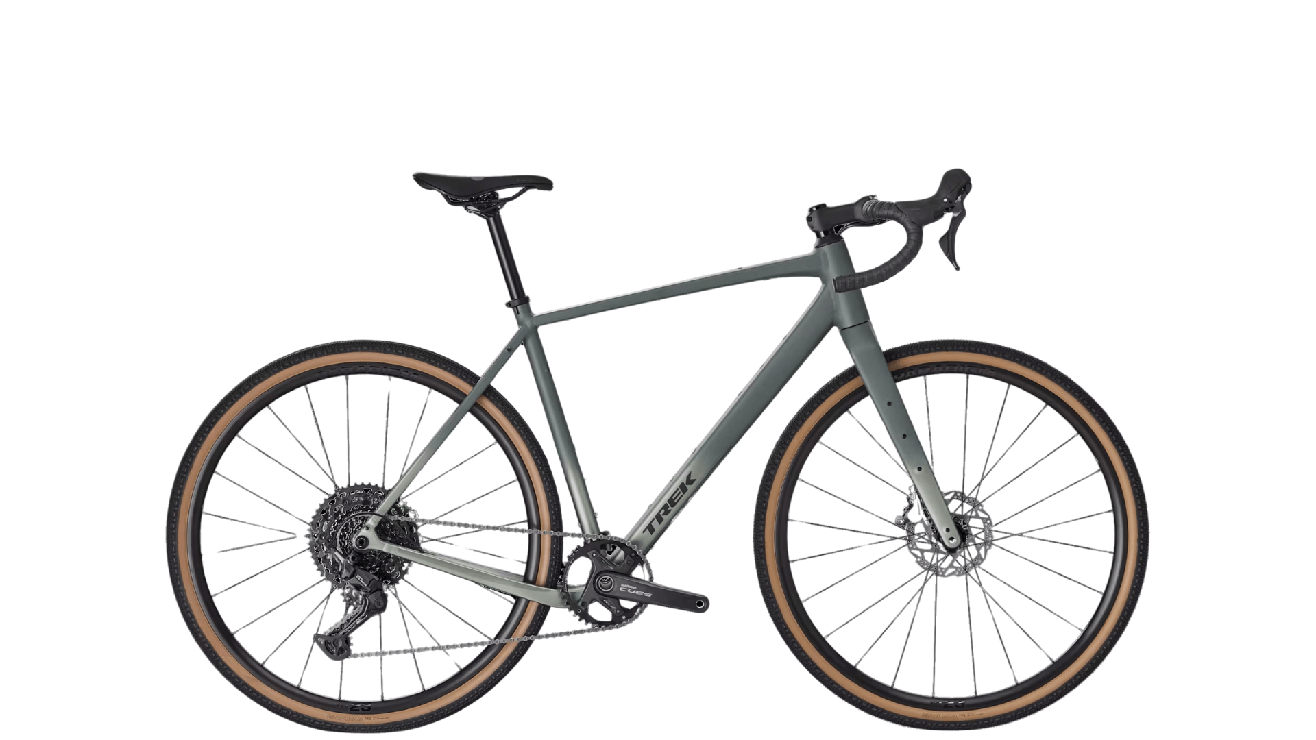 Trek Gravel Bike Matte Keswick Green to Lichen Fade / XS Checkpoint ALR 4 Gen 3