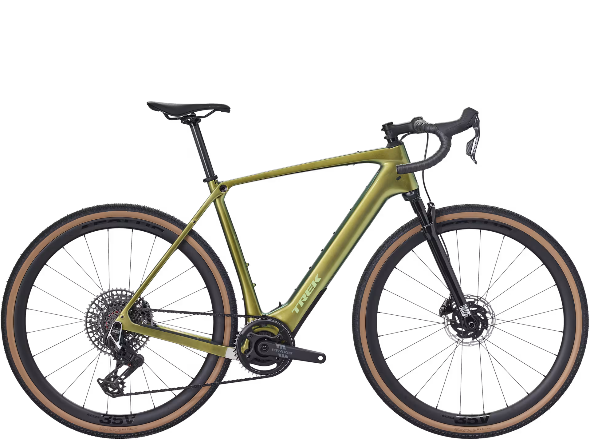 Trek Checkpoint+ SL 7 AXS electric gravel bike side view