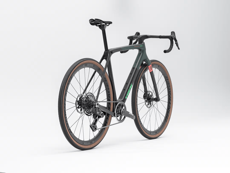 Trek Gravel Bike ML Trek Black/Juniper Splatter Trek Checkmate SLR 7 AXS