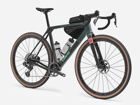 Trek Gravel Bike ML Trek Black/Juniper Splatter Trek Checkmate SLR 7 AXS